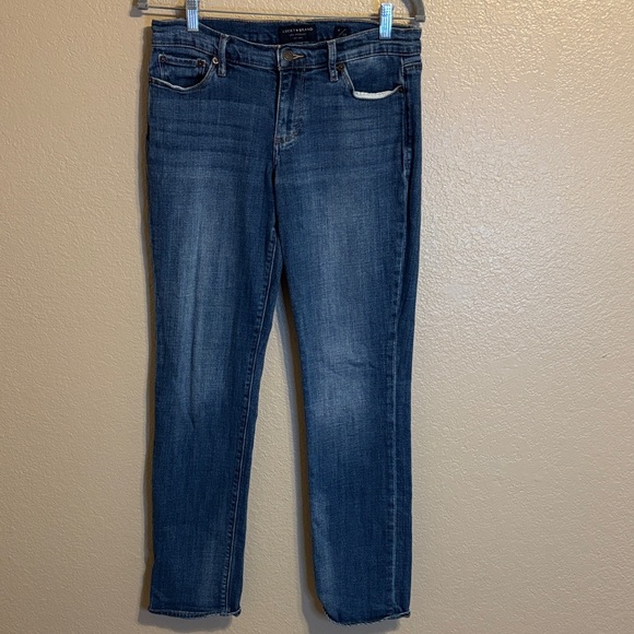 Lucky Brand Mid Rise Straight Sweet Blue Jean Sz 28 - Picture 1 of 12